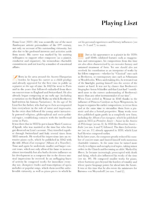 Liszt: At the Piano 11 Well-Known Original Pieces in Progressive Order 李斯特 鋼琴 小品 亨乐版 | 小雅音樂 Hsiaoya Music