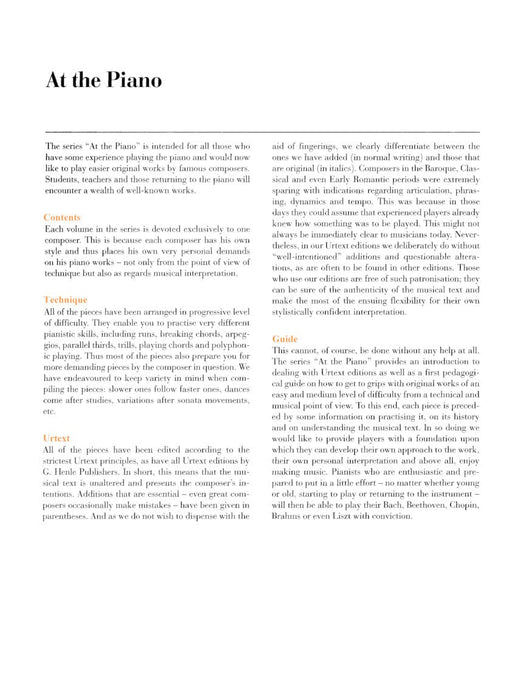 Beethoven: At the Piano 9 Well-Known Original Pieces in Progressive Order 貝多芬 鋼琴 小品 鋼琴 亨乐版 | 小雅音樂 Hsiaoya Music