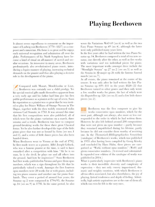 Beethoven: At the Piano 9 Well-Known Original Pieces in Progressive Order 貝多芬 鋼琴 小品 鋼琴 亨乐版 | 小雅音樂 Hsiaoya Music