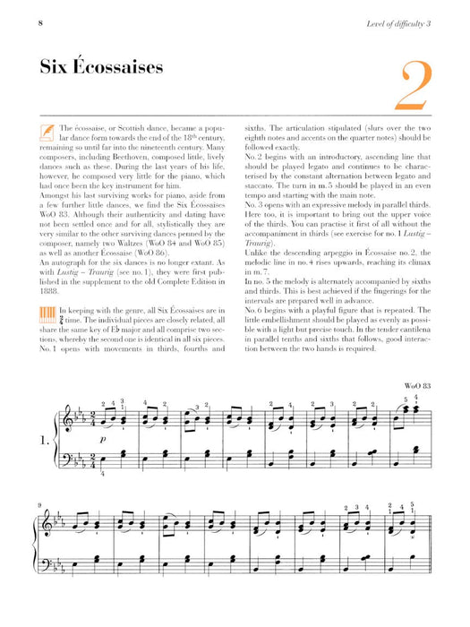 Beethoven: At the Piano 9 Well-Known Original Pieces in Progressive Order 貝多芬 鋼琴 小品 鋼琴 亨乐版 | 小雅音樂 Hsiaoya Music