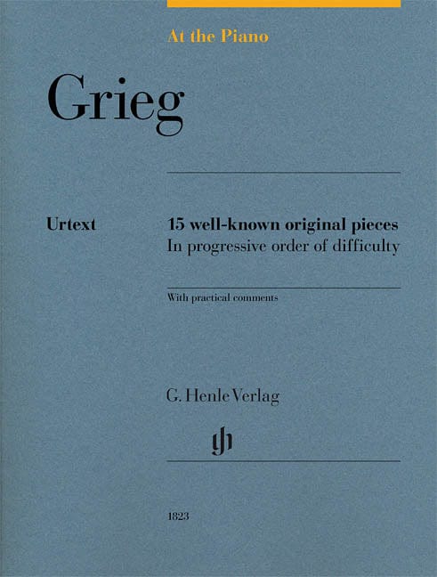 Grieg: At the Piano 15 Well-Known Original Pieces in Progressive Order 葛利格 鋼琴 小品 亨乐版 | 小雅音樂 Hsiaoya Music