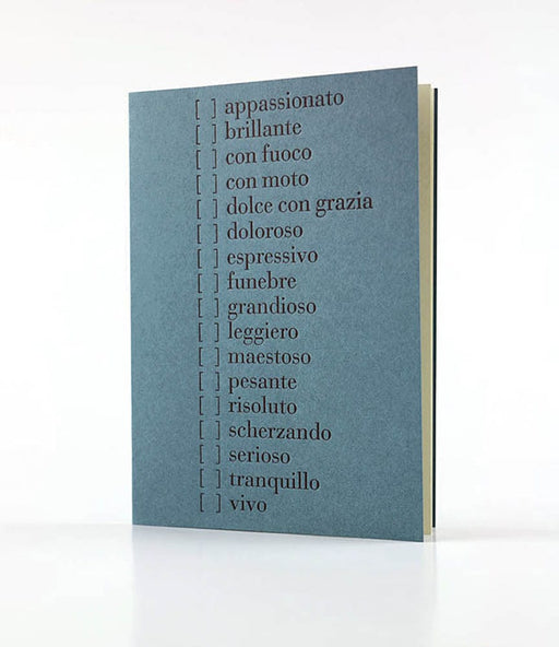 Henle Greeting Card - Musical Terms 亨乐版 | 小雅音樂 Hsiaoya Music