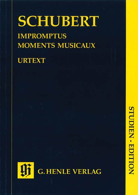Impromptus and Moments Musicaux Piano Solo Study Score 舒伯特 鋼琴 樂興之時 即興曲 亨乐版 | 小雅音樂 Hsiaoya Music