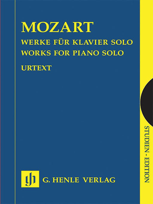 Works for Piano Solo Study Score 莫札特 鋼琴 總譜 亨乐版 | 小雅音樂 Hsiaoya Music