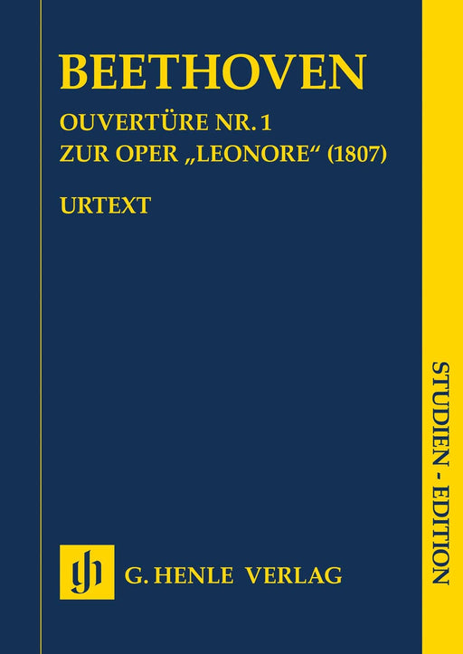 Overture No. 1 for the Opera Leonore (1807) Study Score 貝多芬 序曲 歌劇 蕾歐諾拉 總譜 亨乐版 | 小雅音樂 Hsiaoya Music