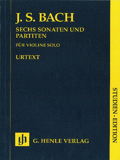 Sonatas and Partitas BWV 1001-1006 Violin Solo Study Score 巴赫‧約翰瑟巴斯提安 小提琴 奏鳴曲組曲 總譜 亨乐版 | 小雅音樂 Hsiaoya Music