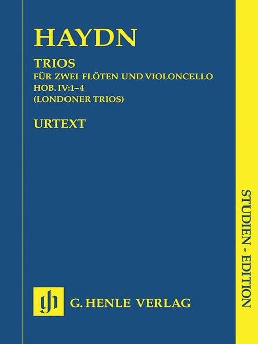 London Trios Hob.IV:1-4 Study Score 海頓 倫敦三重奏 總譜 亨乐版 | 小雅音樂 Hsiaoya Music