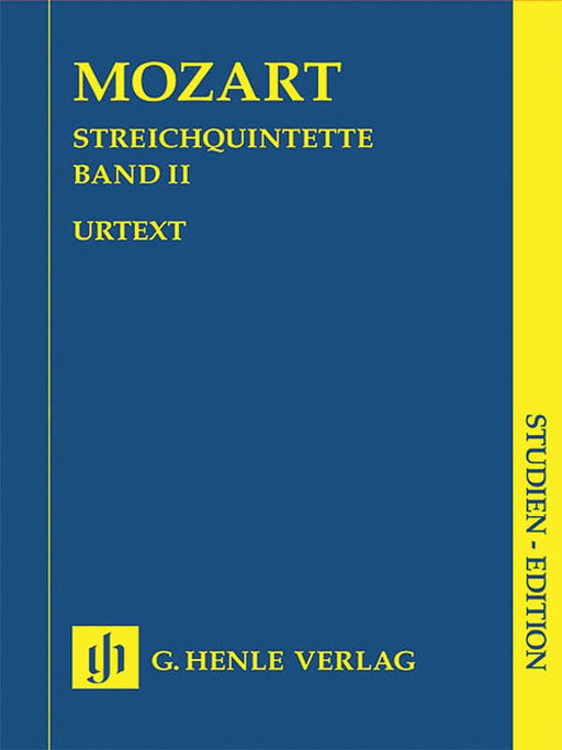 String Quintets - Volume II Study Score 莫札特 弦樂五重奏 總譜 亨乐版 | 小雅音樂 Hsiaoya Music