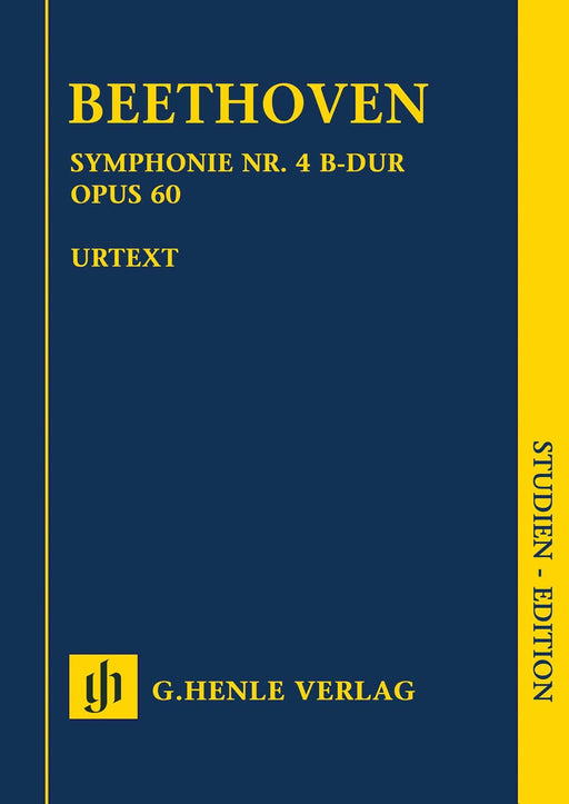 Symphony No. 4 in B-flat Major, Op. 60 Study Score 貝多芬 交響曲 總譜 亨乐版 | 小雅音樂 Hsiaoya Music