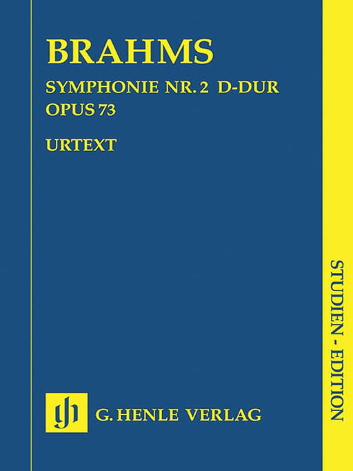 Symphony D Major Op. 73, No. 2 Study Score 布拉姆斯 交響曲 總譜 亨乐版 | 小雅音樂 Hsiaoya Music