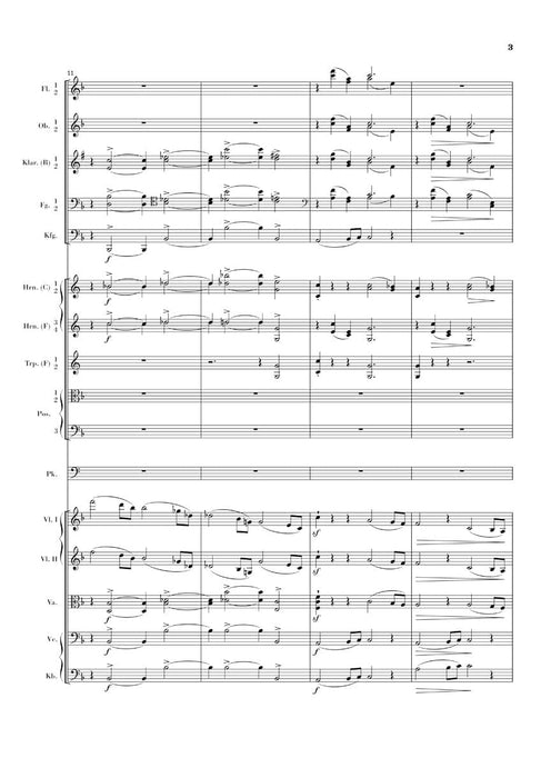 Johannes Brahms - Symphony No. 3 in F Major Op. 90 Study Score 布拉姆斯 交響曲 亨乐版 | 小雅音樂 Hsiaoya Music