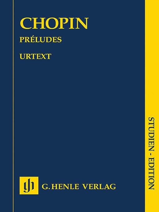 Préludes - Revised Edition Piano Solo 蕭邦 鋼琴 總譜 亨乐版 | 小雅音樂 Hsiaoya Music
