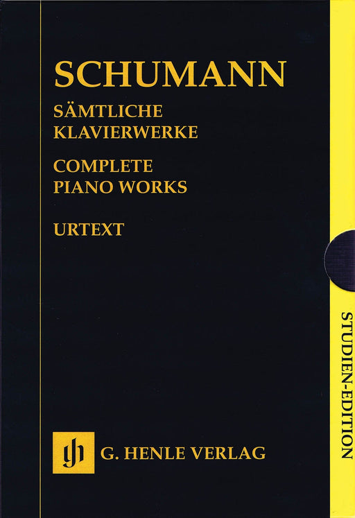 Complete Piano Works - Boxed Set of Study Scores 6 Volumes in a Slipcase 舒曼‧羅伯特 鋼琴 亨乐版 | 小雅音樂 Hsiaoya Music