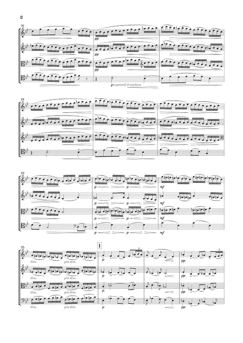 String Quartet 德布西 弦樂四重奏 總譜 亨乐版 | 小雅音樂 Hsiaoya Music