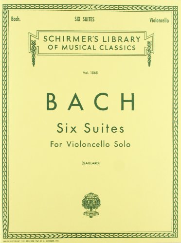 6 Suites: Schirmer Library of Classics Volume 1565 Cello Solo *大提琴國小、高中職第二首 | 小雅音樂 Hsiaoya Music