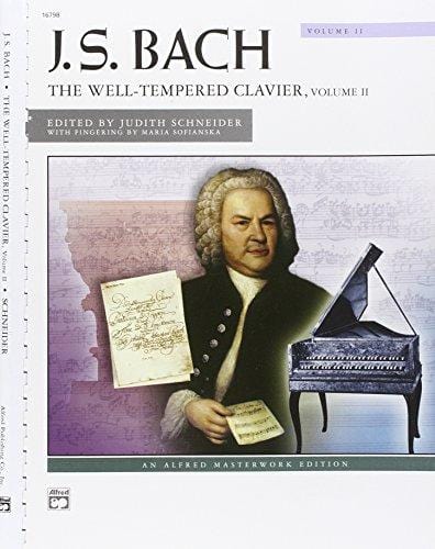 The Well-Tempered Clavier, Vol. 2 (Alfred Masterwork Edition) *鋼琴高中職第二首 | 小雅音樂 Hsiaoya Music