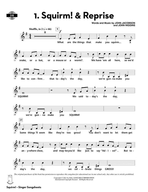 Squirm! A Wiggly, Giggly, Squiggly Musical | 小雅音樂 Hsiaoya Music