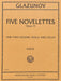 Five Novelettes, Opus 15 (Alla Spagnola; Orientale; Interludium in Modo Antico; Valse; All'Ungherese) 葛拉祖諾夫 小故事曲作品西班牙風 圓舞曲 | 小雅音樂 Hsiaoya Music