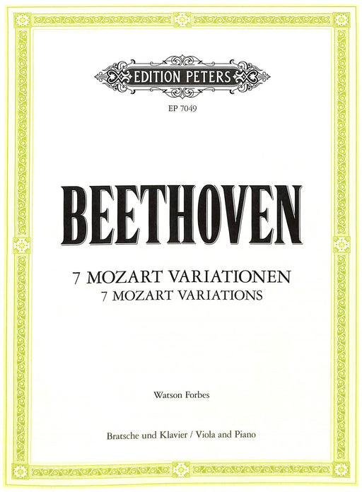 Variations on Mozart's 'Bei Männern' from 'The Magic Flute' 貝多芬 詠唱調 長笛 彼得版 | 小雅音樂 Hsiaoya Music