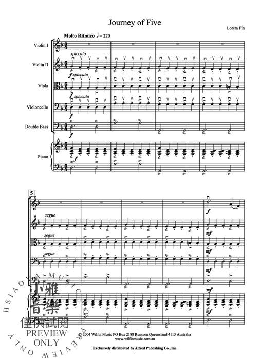 Journey of Five | 小雅音樂 Hsiaoya Music