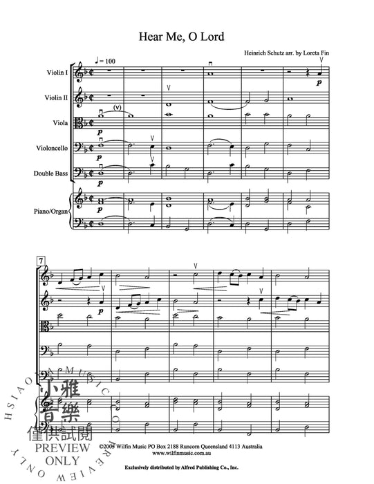 Hear Me O Lord | 小雅音樂 Hsiaoya Music