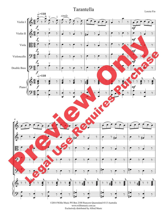Tarantella 塔蘭泰拉 總譜 | 小雅音樂 Hsiaoya Music