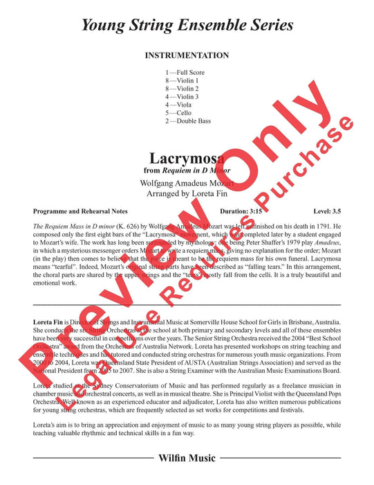 Lacrymosa 莫札特 | 小雅音樂 Hsiaoya Music