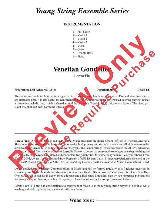 Venetian Gondolier | 小雅音樂 Hsiaoya Music