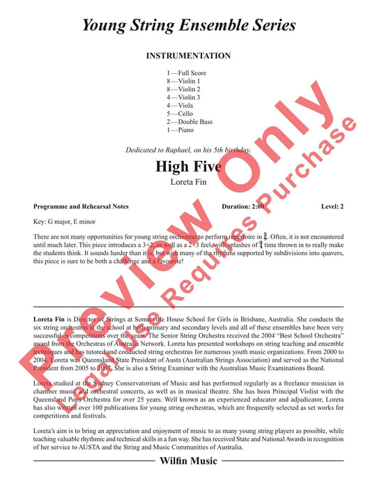 High Five 總譜 | 小雅音樂 Hsiaoya Music