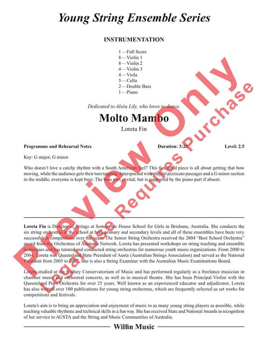 Molto Mambo 曼波 總譜 | 小雅音樂 Hsiaoya Music