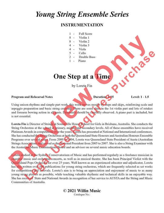 One Step at a Time 總譜 | 小雅音樂 Hsiaoya Music