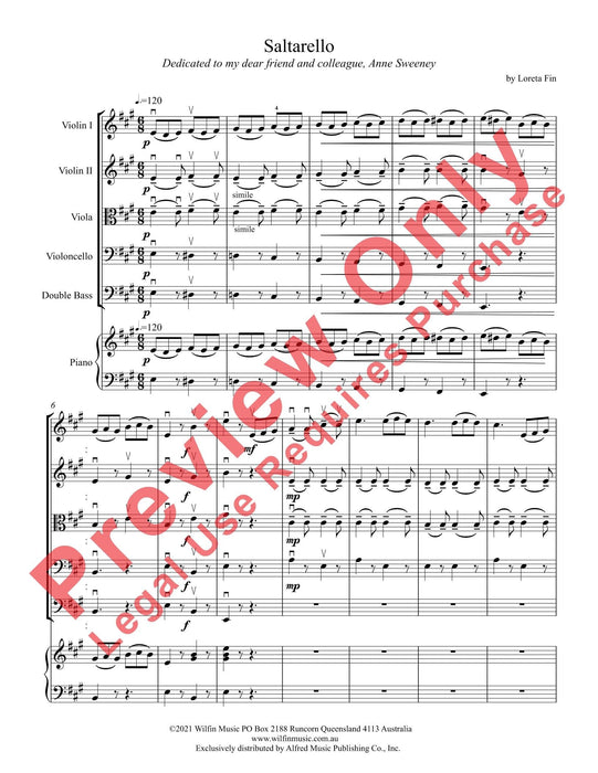 Saltarello 總譜 | 小雅音樂 Hsiaoya Music