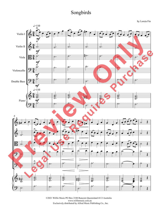 Songbirds 總譜 | 小雅音樂 Hsiaoya Music