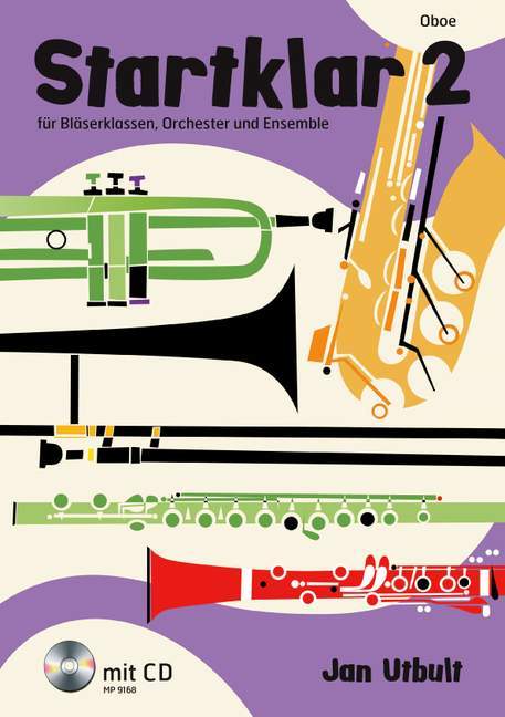 Startklar 2 Band 2 für Bläserklassen, Orchester und Ensemble 雙簧管教材 | 小雅音樂 Hsiaoya Music
