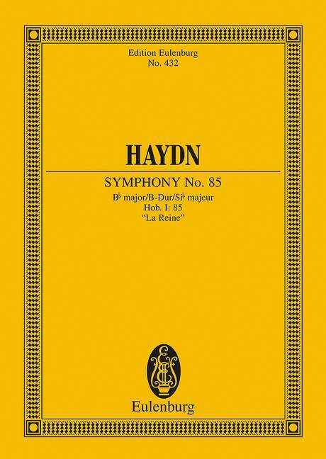 Symphony No. 85 Bb major, La Reine Hob. I: 85 Paris No. 4 海頓 交響曲 大調 總譜 歐伊倫堡版 | 小雅音樂 Hsiaoya Music