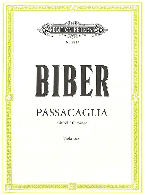 Passacaglia in C minor 彼得版 | 小雅音樂 Hsiaoya Music