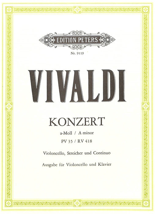 Concerto in A minor RV35 韋瓦第 協奏曲 彼得版 | 小雅音樂 Hsiaoya Music