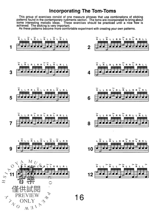 Contemporary Drumset Techniques Innovative Concepts for the Contemporary Drummer | 小雅音樂 Hsiaoya Music