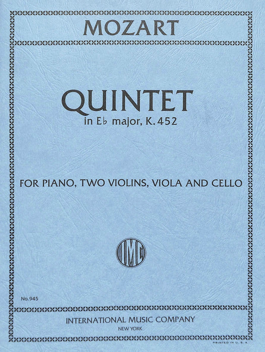 Quintet in E-flat Major, K. 452 (orig. for piano and Woodwinds) 莫札特 五重奏 大調 鋼琴木管樂器 | 小雅音樂 Hsiaoya Music