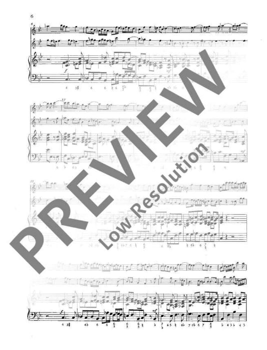 Three Triosonatas op. 1/10-12 阿比諾尼 三重奏鳴曲 雙小提琴加鋼琴 朔特版 | 小雅音樂 Hsiaoya Music
