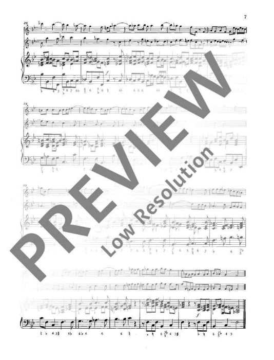 Three Triosonatas op. 1/10-12 阿比諾尼 三重奏鳴曲 雙小提琴加鋼琴 朔特版 | 小雅音樂 Hsiaoya Music