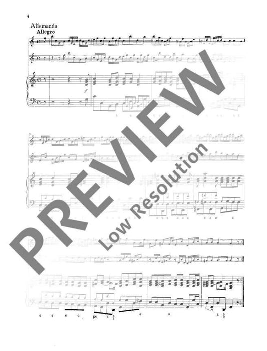 Three Balletti op. 3/1-3 阿比諾尼 芭蕾 雙小提琴加鋼琴 朔特版 | 小雅音樂 Hsiaoya Music