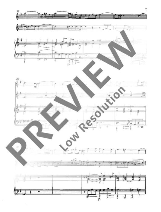 Trio-Sonata I E Minor La Pucelle 庫普蘭弗朗索瓦 三重奏奏鳴曲 小調 雙小提琴加鋼琴 朔特版 | 小雅音樂 Hsiaoya Music