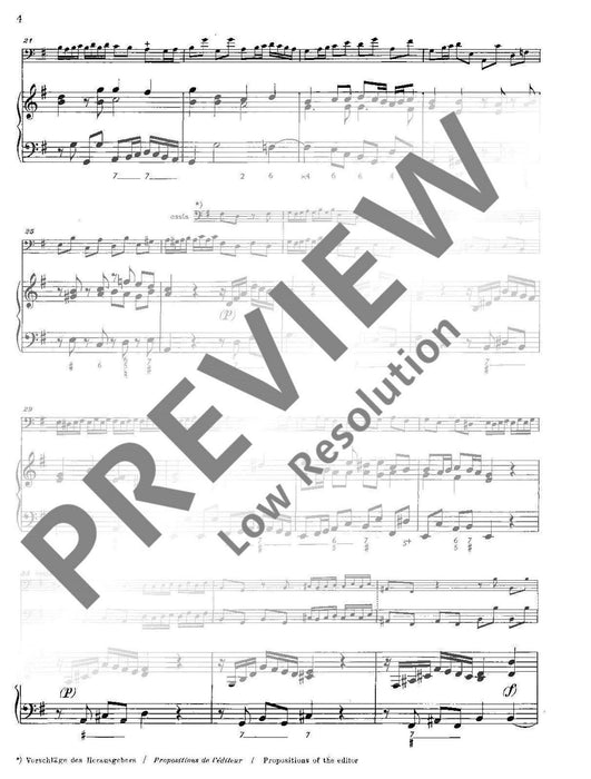Sonata op. 26 No. 4 E Minor 玻瓦莫提耶 奏鳴曲 小調 大提琴加鋼琴 朔特版 | 小雅音樂 Hsiaoya Music