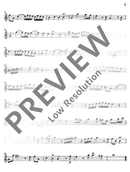 Sonata A minor op. 34/6 玻瓦莫提耶 奏鳴曲小調 雙簧管 一把以上加管弦樂團 朔特版 | 小雅音樂 Hsiaoya Music