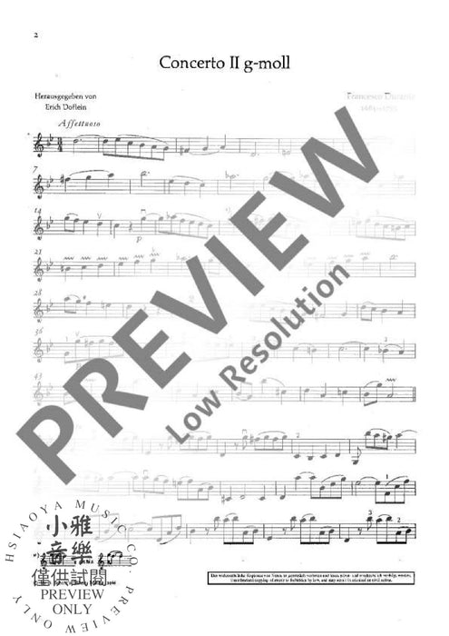 Concerto II G Minor 弦樂四重奏 協奏曲小調 朔特版 | 小雅音樂 Hsiaoya Music