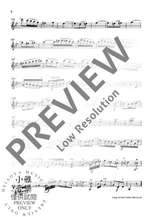 Concerto II G Minor 弦樂四重奏 協奏曲小調 朔特版 | 小雅音樂 Hsiaoya Music