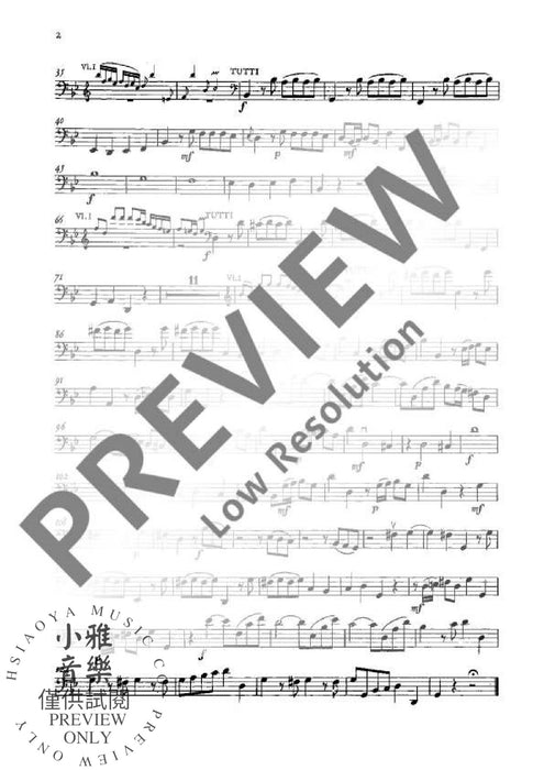 Concerto II G Minor 弦樂四重奏 協奏曲小調 朔特版 | 小雅音樂 Hsiaoya Music