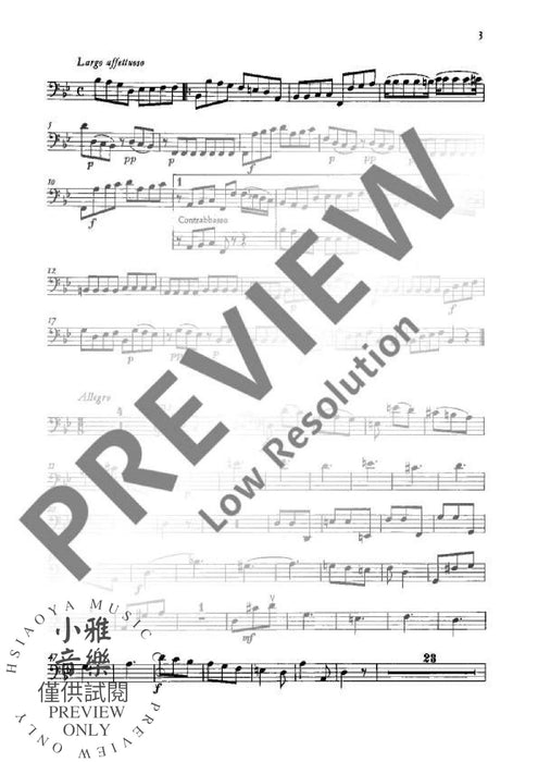 Concerto II G Minor 弦樂四重奏 協奏曲小調 朔特版 | 小雅音樂 Hsiaoya Music