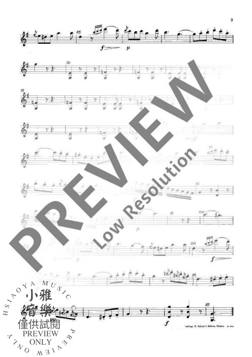 Sonata per archi No. 1 G Major 弦樂四重奏 奏鳴曲大調 朔特版 | 小雅音樂 Hsiaoya Music